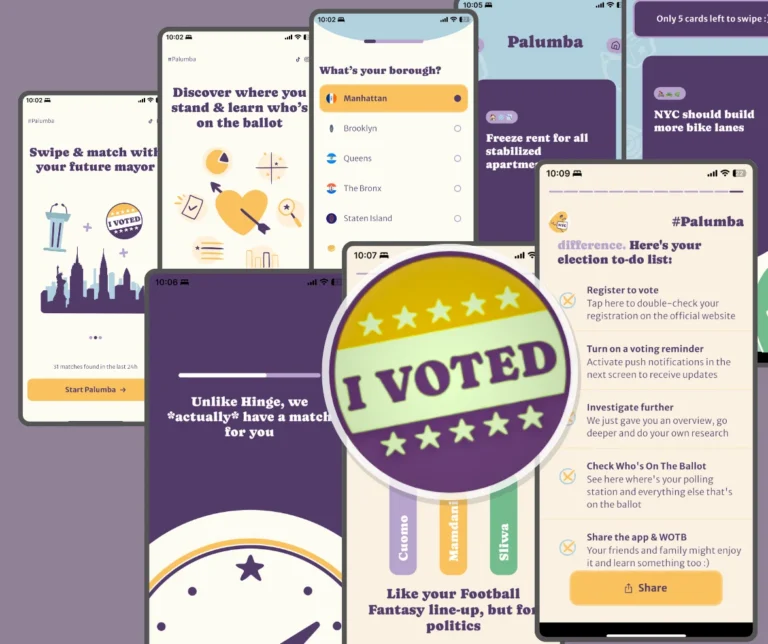 Think Design adapts voter engagement platform Palumba ahead of the 2025 NYC Mayoral Election